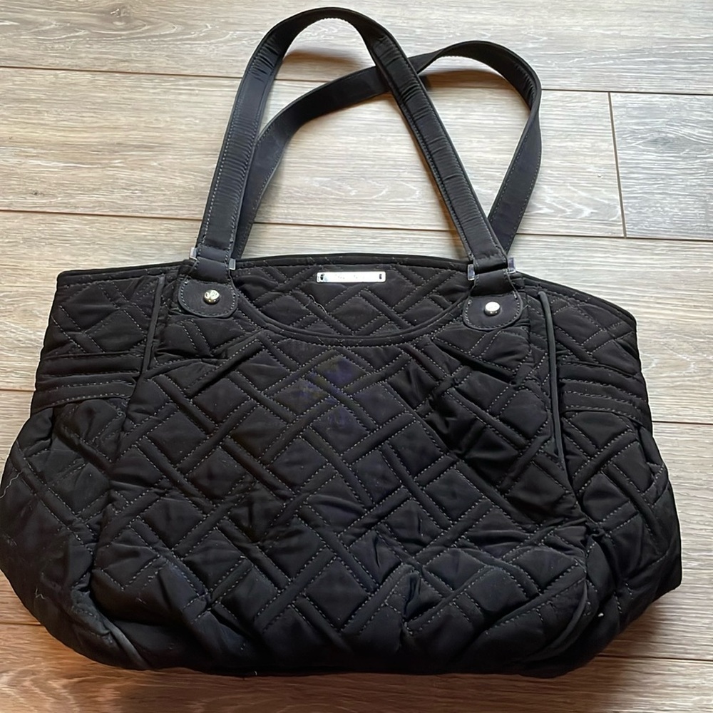Vera Bradley black shoulder bag